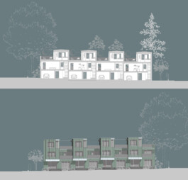 Vier Häuser im Park Freienstein, 8750 Glarus Logo Atelier Freienstein