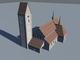 Kirche Alt Glarus Logo Atelier Freienstein