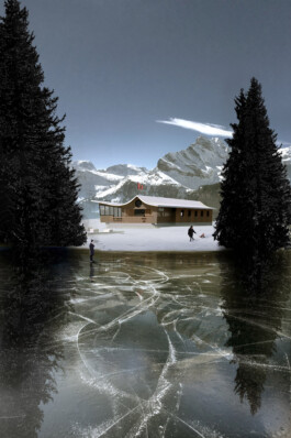 Mattwald Seesicht Winter Logo Atelier Freienstein
