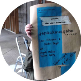 Gepäckausgabe Glarus Logo Atelier Freienstein