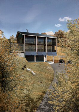 Haus ohne Heizung Schwändi Logo Atelier Freienstein