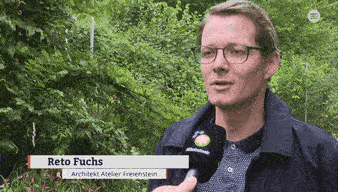 Interview bei TSO Haus ohne Heizung Schwändi Logo Atelier Freienstein