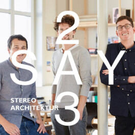 Stereo Architektur in Glarus Logo Atelier Freienstein