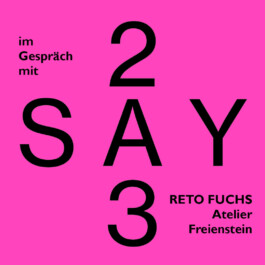 Reto Fuchs im Gespräch mit Gion Caminada und Stereo Architektur Logo Atelier Freienstein