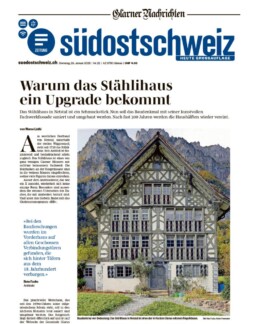 Südostschweiz Bericht Stählihaus Netstal Atelier Freienstein Logo Atelier Freienstein