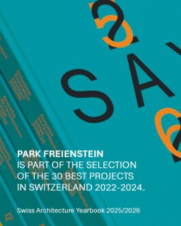 SAY25-Publikation Best Swiss Architecture Logo Atelier Freienstein